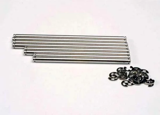 Traxxas Suspension pin set stainless steel (w/ E-clips) &mdash; image 2 of 3
