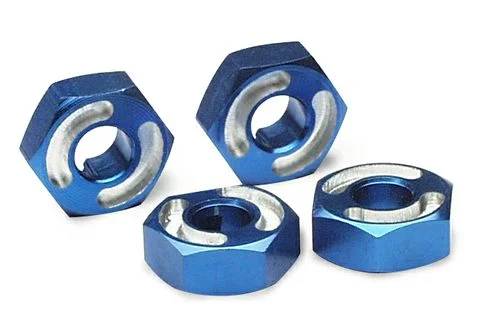 Traxxas Aluminium Wheel Hex Hubs blue-anodized &mdash; image 2 of 2