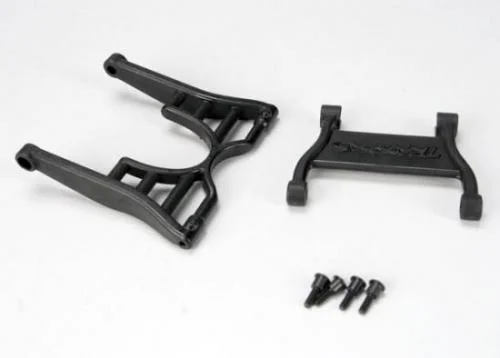 Traxxas Wheelie bar arm (1)/ connector (1)/ 3x12 SS (hex drive) (4) — image 2 of 3
