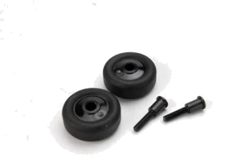 Traxxas Wheels (4)/ Axles (2) for MAXX wheelie bar — image 2 of 3