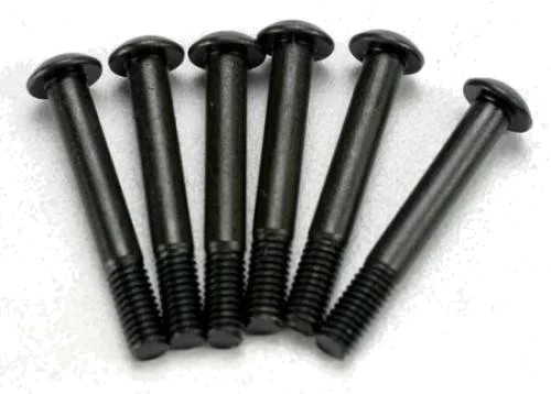Traxxas Screws 3x21mm button-head machine (hex drive) (partially threaded Revo brake bolts) (6) — image 2 of 3