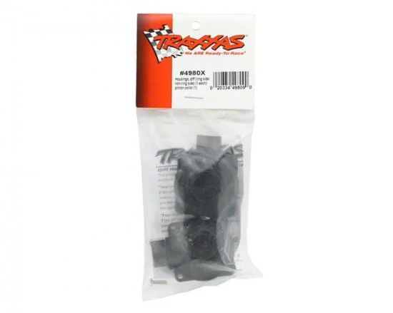 Traxxas Housings diff (ring side/ non-ring side) (1 each)/ pinion collar (1) — image 3 of 3