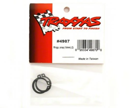 Traxxas Rings retainer (snap rings) (14mm) (2) — image 3 of 3