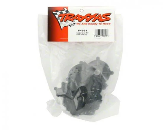 Traxxas Gearbox halves (F R)/ rubber access plug &mdash; image 3 of 3