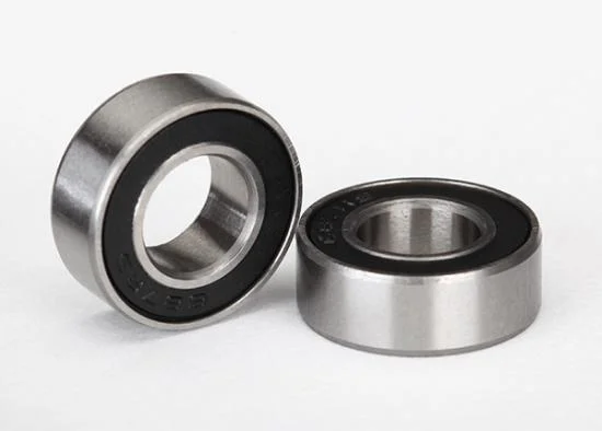 Traxxas Ball bearings black rubber sealed (7x14x5mm) (2) — image 2 of 2