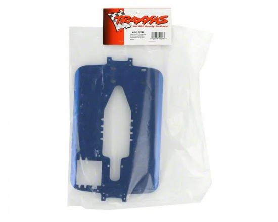Traxxas 6061-T6 blue-anodized Aluminium chassis (4.0mm) (standard replacement for all MAXX series) &mdash; image 3 of 3