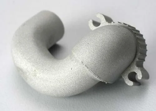 Traxxas Header Aluminium (T-MAXX) (for rear exhaust engines only) (TRX 2.5 2.5R 3.3) — image 2 of 3