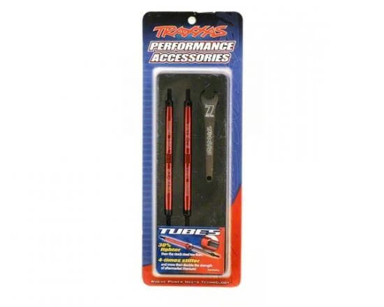 Traxxas 7075-T6 Red-Anodized Aluminium TUBES Toe Links — image 3 of 3