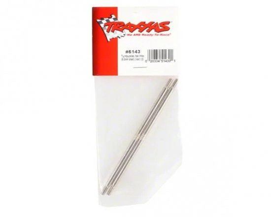 Traxxas Turnbuckles toe links (5.0mm steel) (rear) (2) &mdash; image 3 of 3