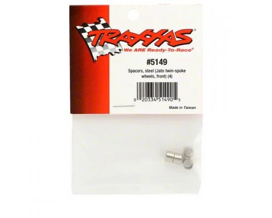 Traxxas Spacers steel (JatoTwin-Spoke wheels front) (4) — image 2 of 2