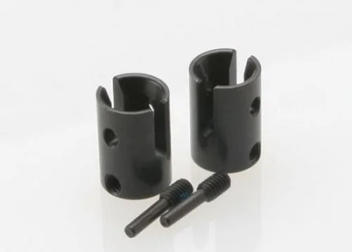 Traxxas Drive cups inner (2) Revo (steel constant-velocity driveshafts)/screw pin M4/15(2) (for use only with 5333R adjustable wheelbase rear suspension arms) &mdash; image 2 of 3