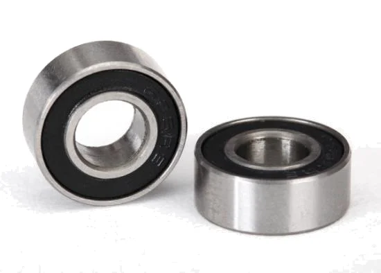 Traxxas Ball Bearings Black Rubber Sealed (6x13x5mm) (2) — image 2 of 2