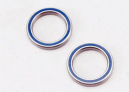 Traxxas Ball bearings blue rubber sealed (20x27x4mm) (2) — image 2 of 3