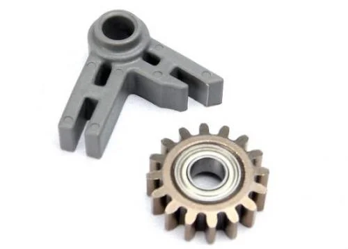 Traxxas Gear idler/ idler gear support/ bearing (pressed in) — image 2 of 3