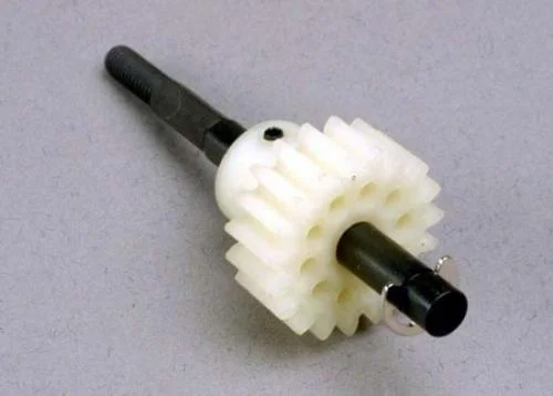 Traxxas Drive gear single-speed (19-tooth)/ slipper shaft — image 2 of 3