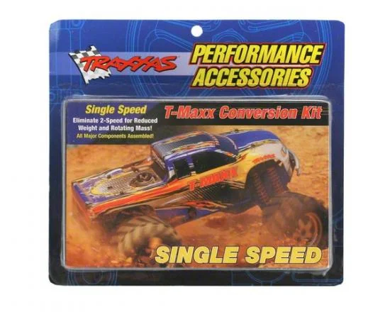 Traxxas Single-speed conversion kit (Eliminates two-speed mechanism for reduced weight less rotational mass) — image 3 of 3