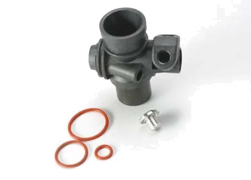 Traxxas Carburetor body/ fuel inlet plug/ 5x.9mm O-ring (1-each) (TRX 2.5/3.3) — image 2 of 3