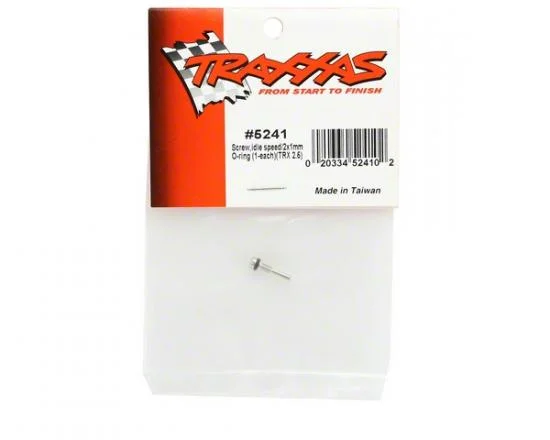 Traxxas Screw idle speed/ 2x1mm O-ring (1-each) (TRX 2.5 2.5R) &mdash; image 3 of 3