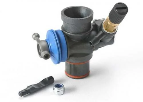 Traxxas Carburetor complete (minus air filter assy.) (TRX 3.3 / 2.5 / 2.5R composite slide) — image 2 of 3