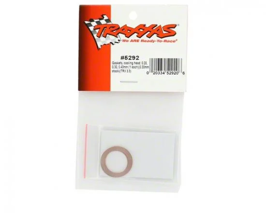 Traxxas Gaskets cooling head: 0.20 0.30 0.40mm (1 each) (0.30mm stock) (TRX 3.3) — image 3 of 3