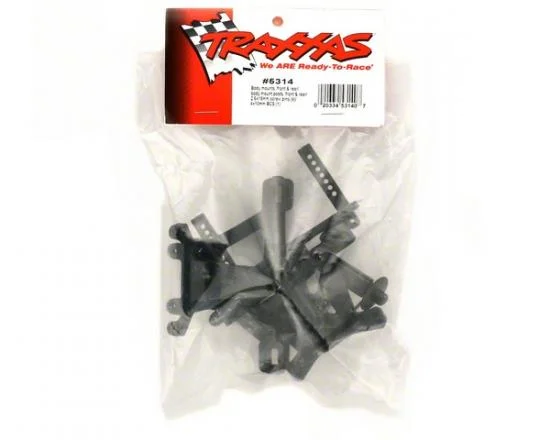 Traxxas Body mounts front rear/ body mount posts front rear/ 2.5x18mm screw pins (4)/ 4x10mm BCS (1) &mdash; image 3 of 3