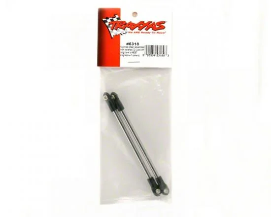 Traxxas Push rod (steel) (assembled with rod ends) (2) (use with long travel or 5357 progressive-1 rockers) — image 3 of 3