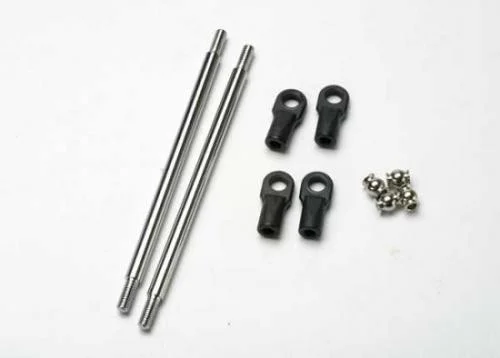 Traxxas Push rod (steel) (assembled with rod ends) (2) (use with long travel or 5357 progressive-1 rockers) — image 2 of 3