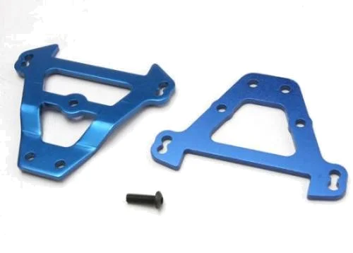 Traxxas Bulkhead tie bars front rear (blue-anodized Aluminium) — image 2 of 3