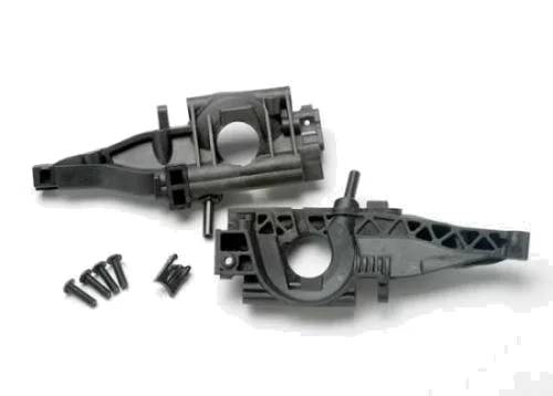 Traxxas Bulkhead rear (L R halves)/ diff retainer rear/ 4x14mm BCS (2) — image 2 of 3