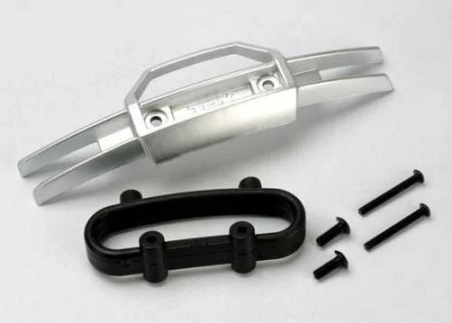 Traxxas Bumper front/ bumper mount front/ 4x10mm BCS (2)/ 3x25mm BCS (2) — image 2 of 3