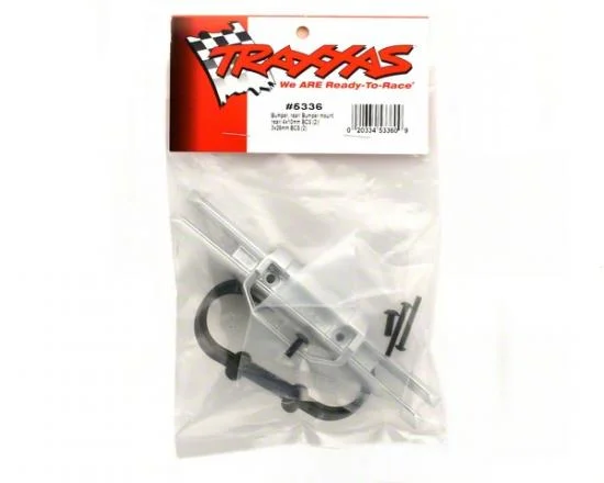 Traxxas Bumper rear/ bumper mount rear/ 4x10mm BCS (2)/ 3x25mm BCS (2) &mdash; image 3 of 3