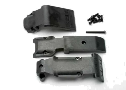 Traxxas Skid plate set front (2 pieces plastic)/ skid plate rear (1 piece plastic) — image 2 of 3