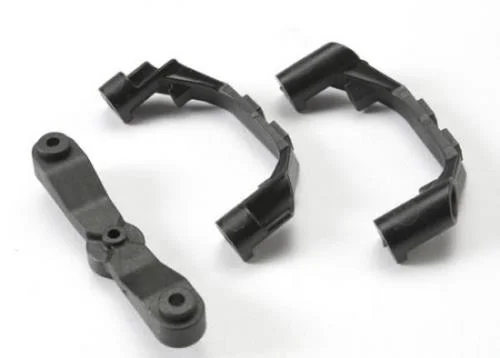 Traxxas Mount steering arm/ steering stops (2) (lower hinge pin retainer) (includes standard and maximum throw steering stops) &mdash; image 2 of 3