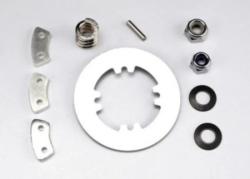 Traxxas Rebuild kit (heavy duty) slipper clutch (steel disc/ Aluminium friction pads (3)/ spring Revo (1)/ spring MAXX (1)/ 2x9.8mm pin/ 5x8mm MW/ 5.0mm NL (1)/ 4.0mm NL (1) &mdash; image 2 of 3