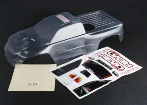 Traxxas Body Revo 3.3 (clear requires painting)/ window lights grill decal sheet — image 2 of 2