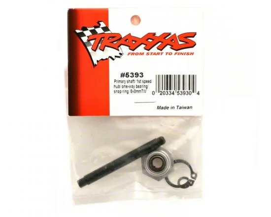 Traxxas Primary shaft/ 1st speed hub/ one-way bearing/ snap ring/ 5x8mm TW &mdash; image 3 of 3