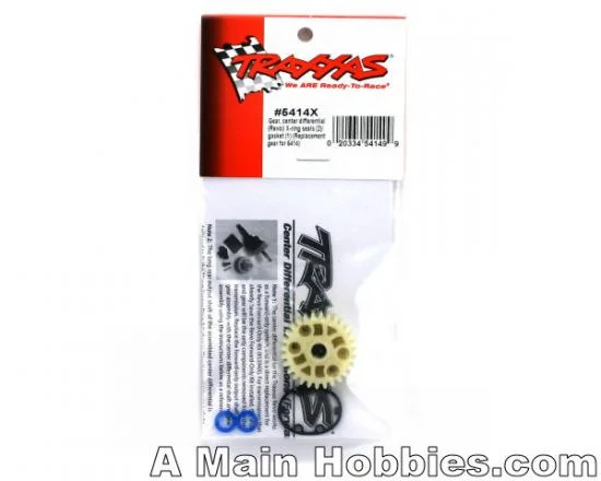 Traxxas Gear center differential (Revo)/ X-ring seals (2)/ gasket (1) (Replacement gear for 5414) — image 3 of 3