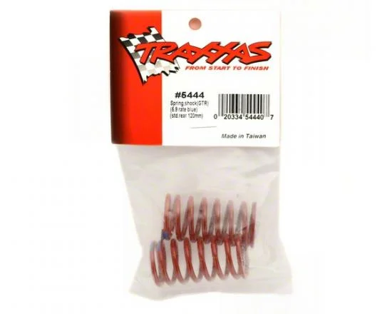 Traxxas Spring Shock (red) (GTR) (5.9 rate blue) (1 pair) &mdash; image 3 of 3