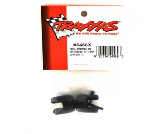 Traxxas Yokes differential and transmission (2)/ 4x15mm screw pins (2) — image 2 of 2