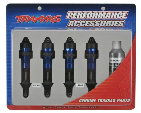Traxxas Blue-anodized Aluminium GTR Shocks (fully assembled w/o springs) (4) — image 3 of 3