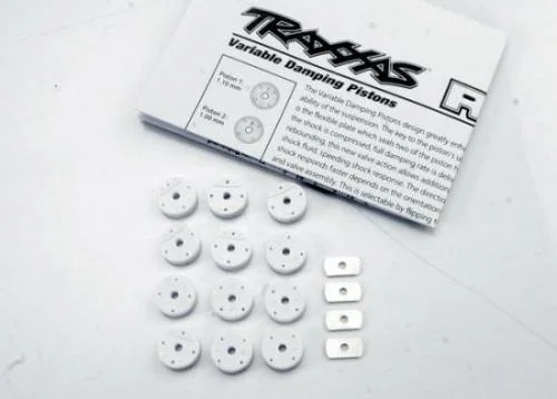 Traxxas Variable damping kit GTR Shocks (includes 1 2 3 pistons and stainless steel valves) — image 2 of 3