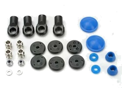 Traxxas Rebuild kit GTR Shock (x-rings bump stops bladders all pistons piston nuts Shock rod ends) renews 2 Shocks — image 2 of 3