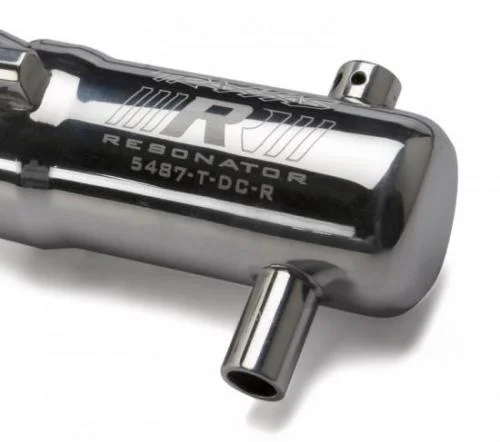 Traxxas Resonator Tuned pipe R.O.A.R. legal (Aluminium double-chamber) (fits MAXX vehicles with TRX Racing Engines) &mdash; image 3 of 3