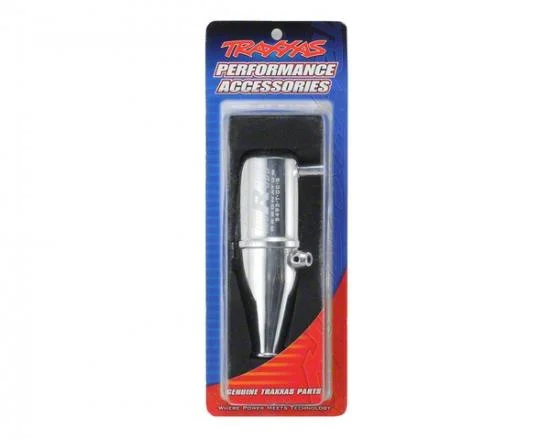 Traxxas Resonator tuned pipe R.O.A.R. legal (dual-chamber enhances mid to high-RPM power) (for Revo and Slayer with TRX Racing Engines) &mdash; image 2 of 2
