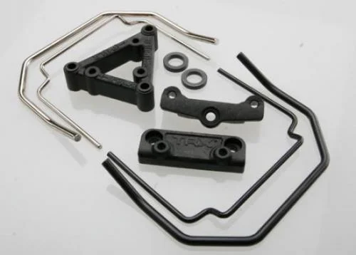Traxxas Sway bar mounts (front rear) (Revo)/ sway bar wires (front rear) (4)/ drill guide/ spacers — image 2 of 3