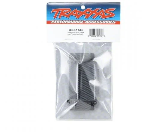 Traxxas Battery Box Cover bumper (rear) Exo-Carbon finish (Jato) &mdash; image 3 of 3