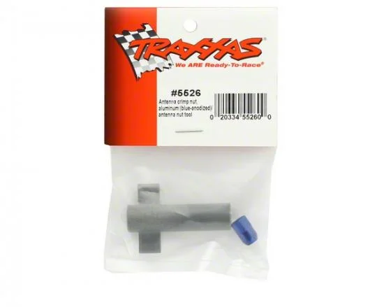 Traxxas Antenna crimp nut Aluminium (blue-anodized)/ antenna nut tools — image 2 of 2