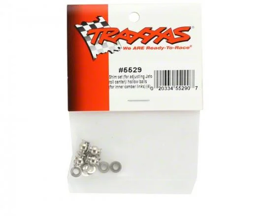 Traxxas Shim set 3x7x1mm (2) 3x6x0.5mm (4) 3x7x2mm (2)/ hollow balls captured (4) — image 3 of 3