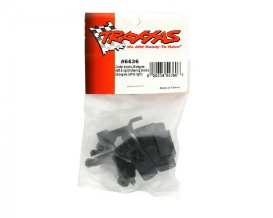 Traxxas Caster blocks 25-degree (left right)/ steering blocks 25-degree (left right) — image 2 of 2