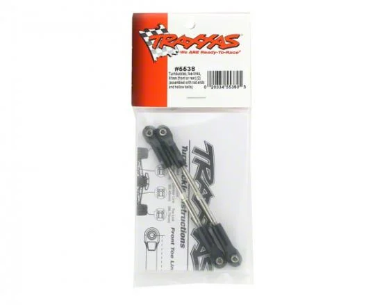 Traxxas Turnbuckles toe-links 61mm (front or rear) (2) (assembled with rod ends and hollow balls) &mdash; image 2 of 2